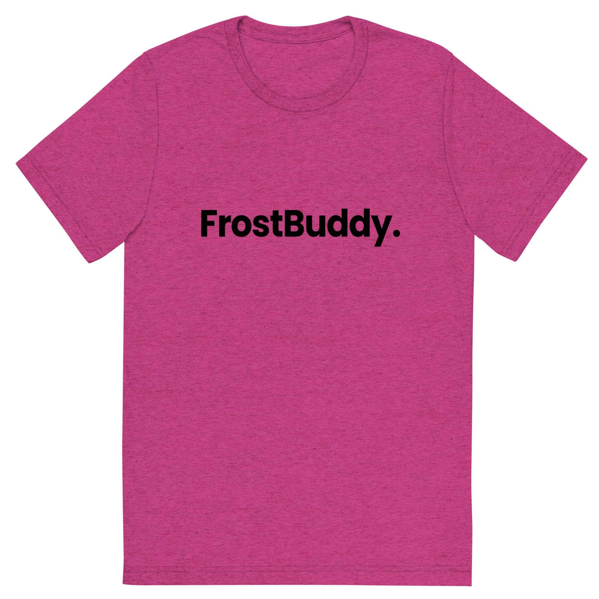 Frost Buddy  Berry Triblend / XS Logo Short Sleeve T-shirt