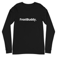 Frost Buddy  Black / XS Logo Unisex Long Sleeve T-Shirt