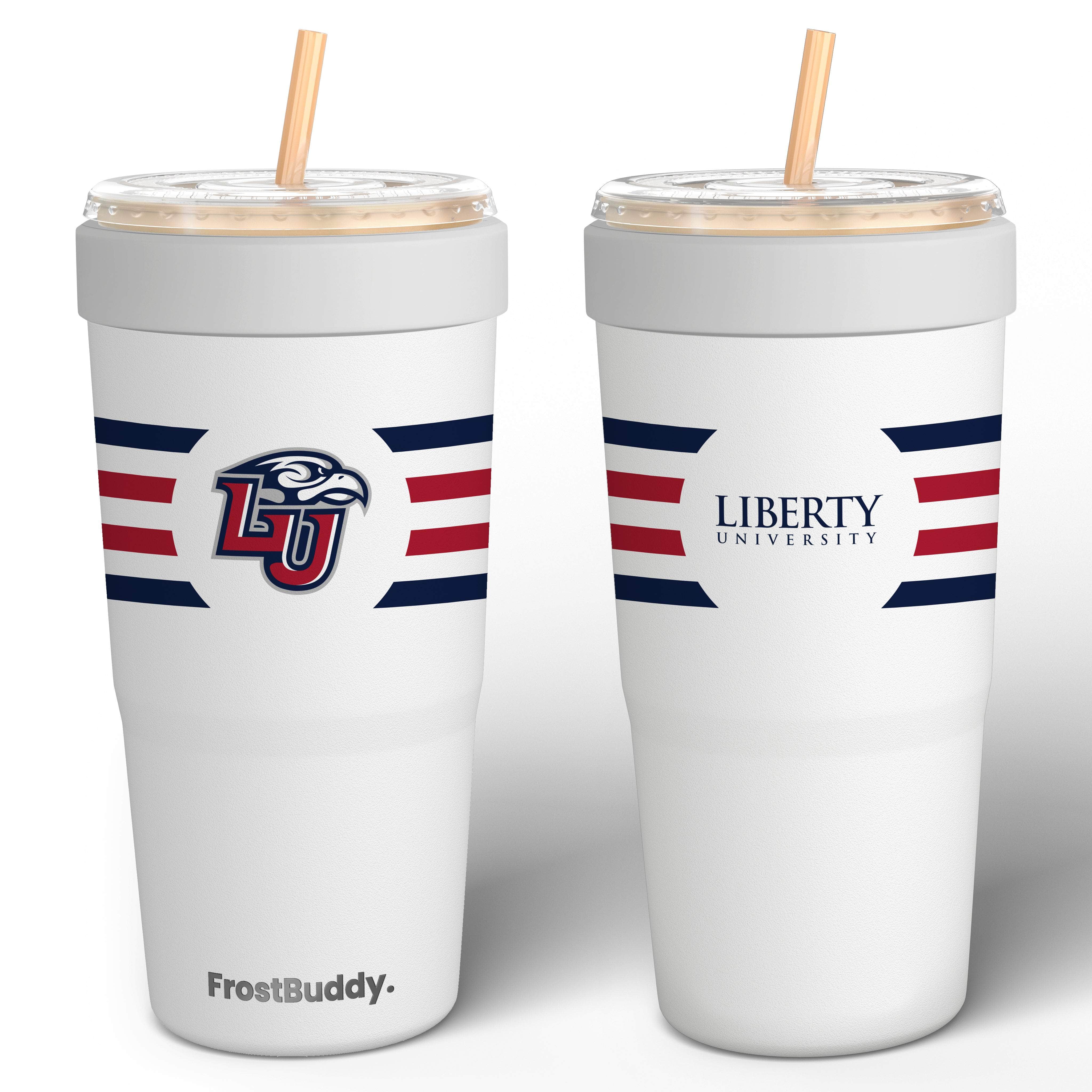 Frost Buddy Center Stripe (white) To-Go Buddy | Liberty University