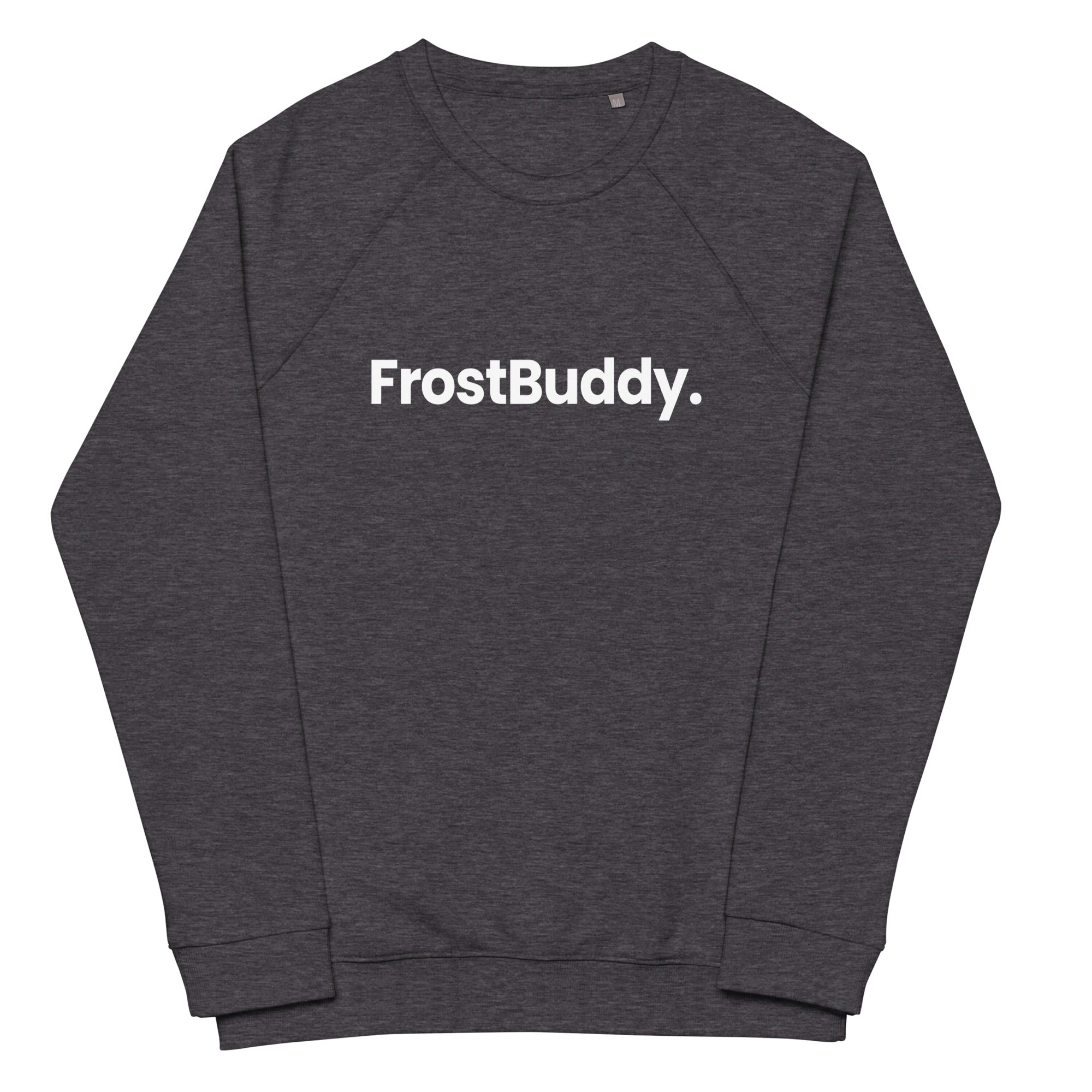 Frost Buddy  Charcoal Melange / XS Logo Unisex Crewneck