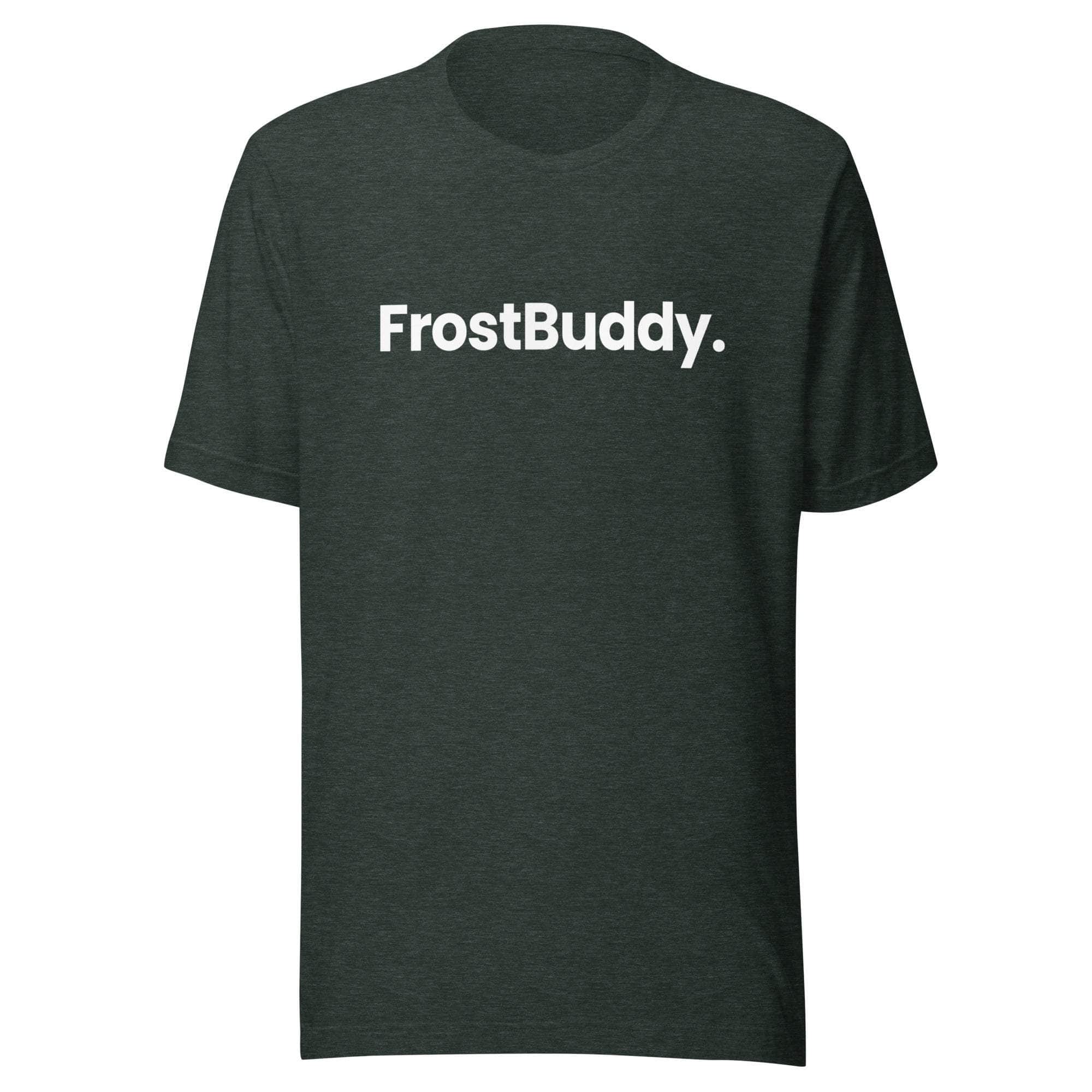 Frost Buddy  Heather Forest / S Logo Unisex T-shirt