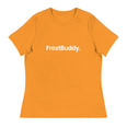 Frost Buddy  Heather Marmalade / S Logo Women's Relaxed T-Shirt