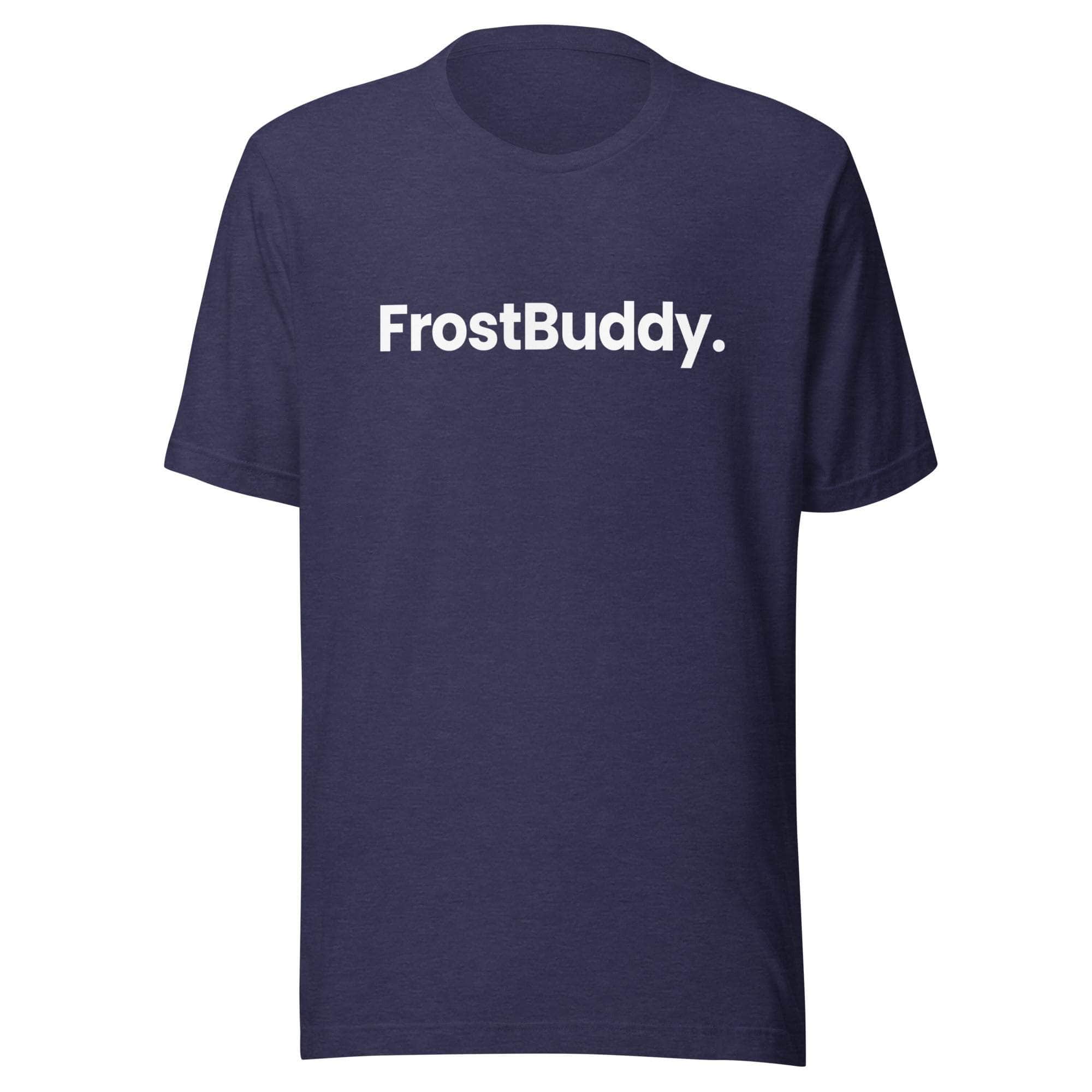 Frost Buddy  Heather Midnight Navy / XS Logo Unisex T-shirt