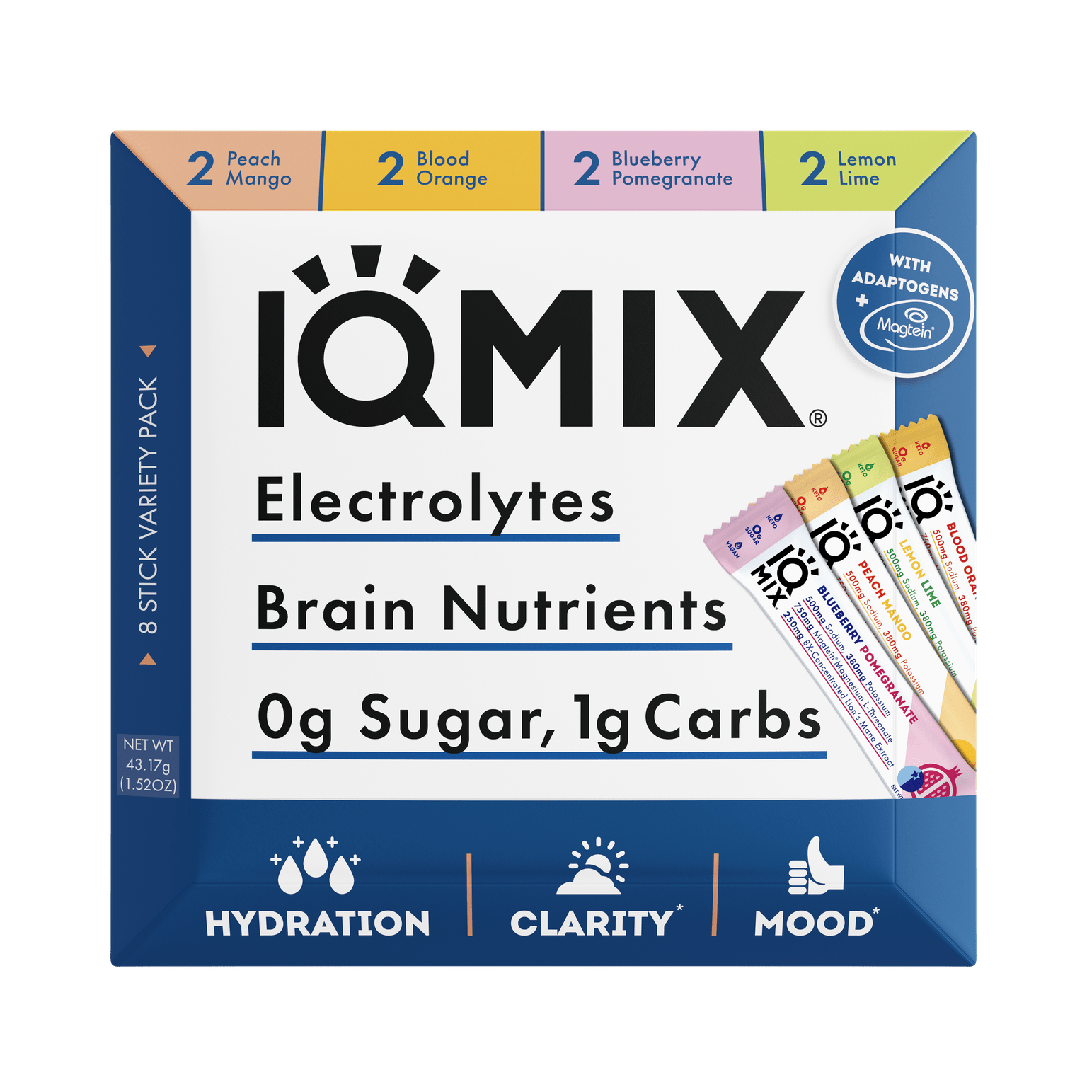 Frost Buddy  IQ Hydration MIx | 8-Pack Sampler #color_20 pack