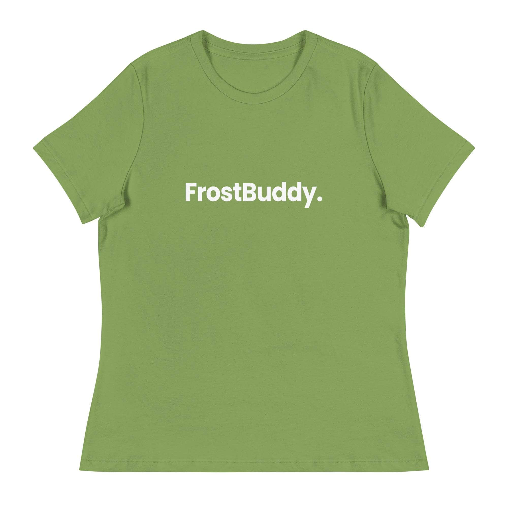 Frost Buddy  Leaf / S Logo Women's Relaxed T-Shirt