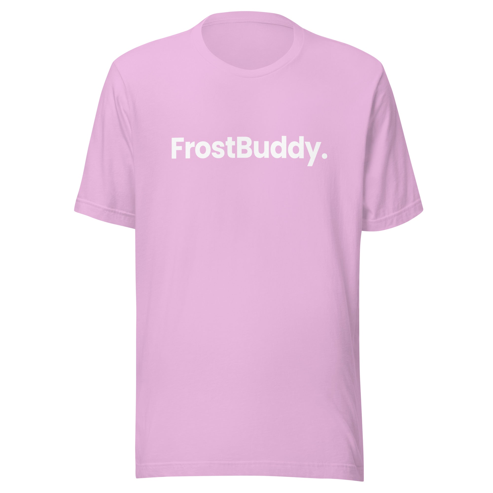 Frost Buddy  Lilac / S Logo Unisex T-shirt