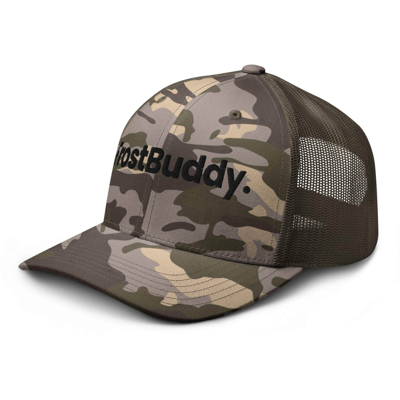 Frost Buddy  Logo Camouflage Trucker Hat