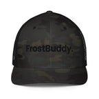Frost Buddy  Multicam Black/Black Logo Closed-back Trucker Cap #color_multicam black/black