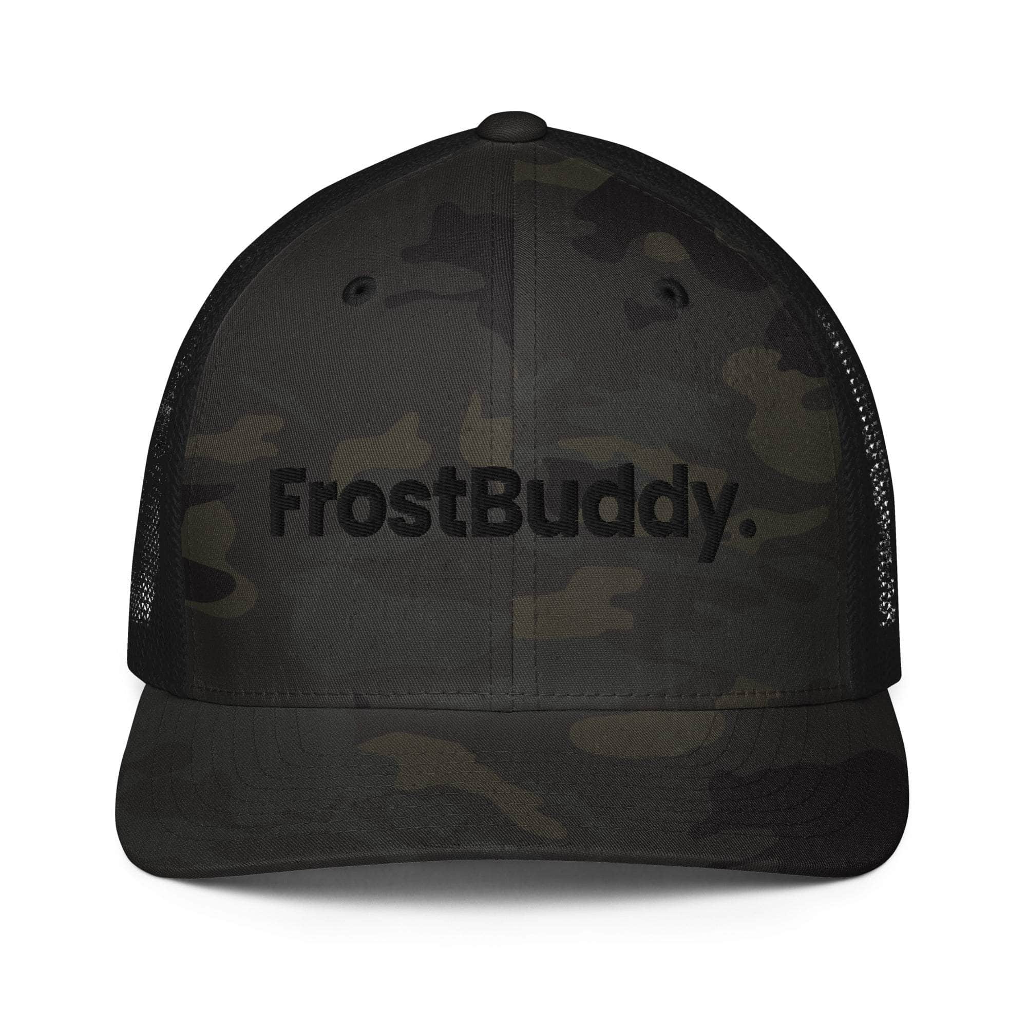 Frost Buddy  Multicam Black/Black Logo Closed-back Trucker Cap