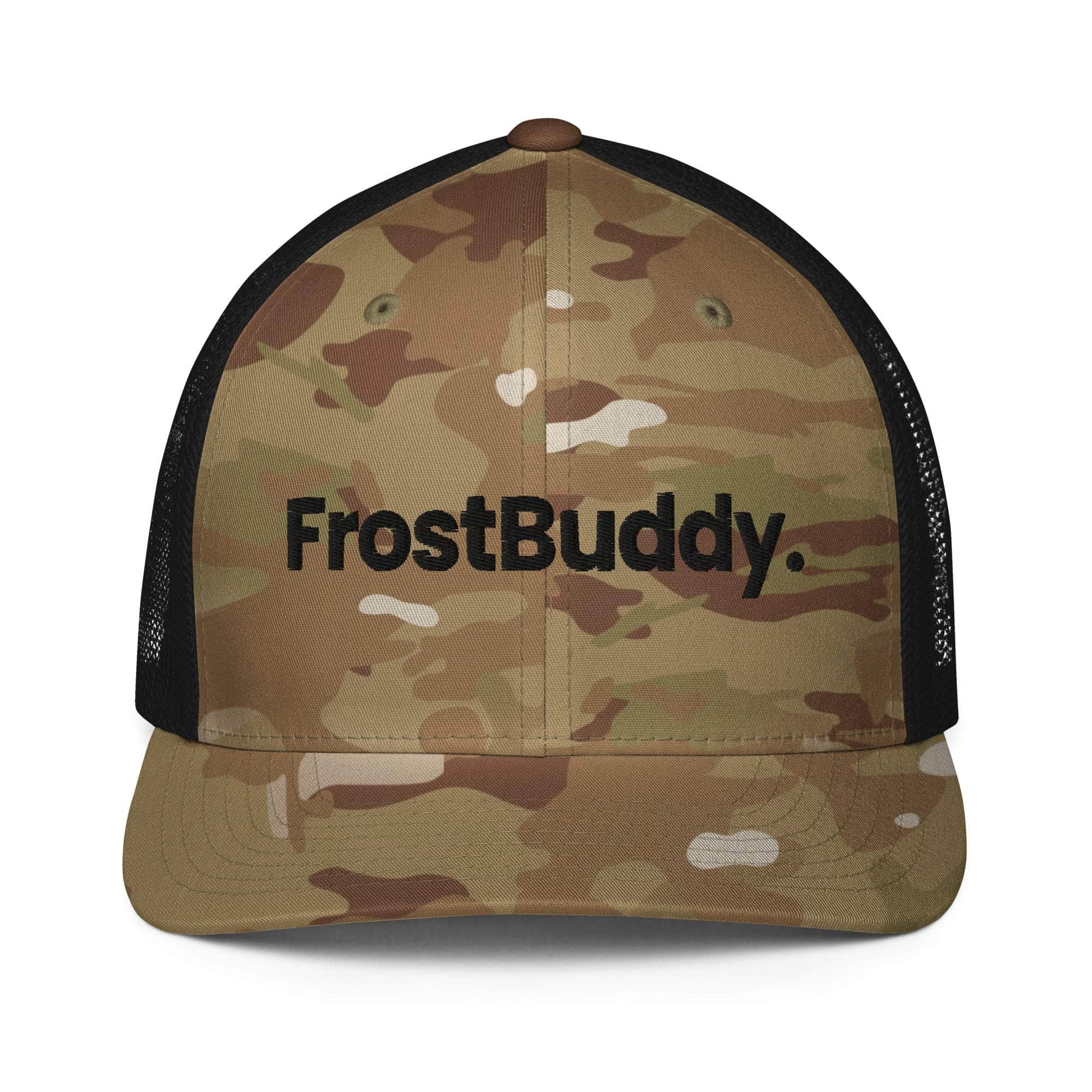 Frost Buddy  Multicam Green/Black Logo Closed-back Trucker Cap