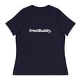 Frost Buddy  Navy / S Logo Women's Relaxed T-Shirt