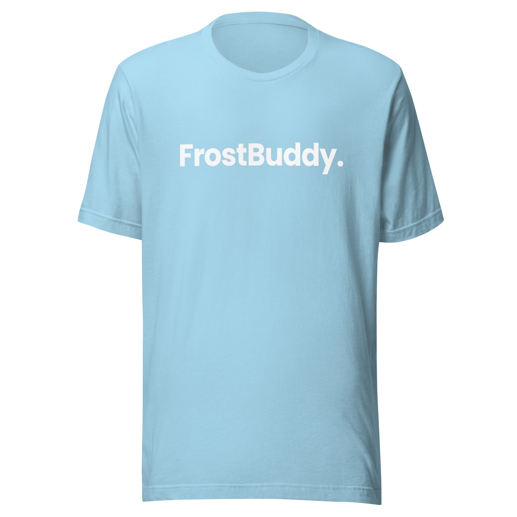 Frost Buddy  Ocean Blue / S Logo Unisex T-shirt
