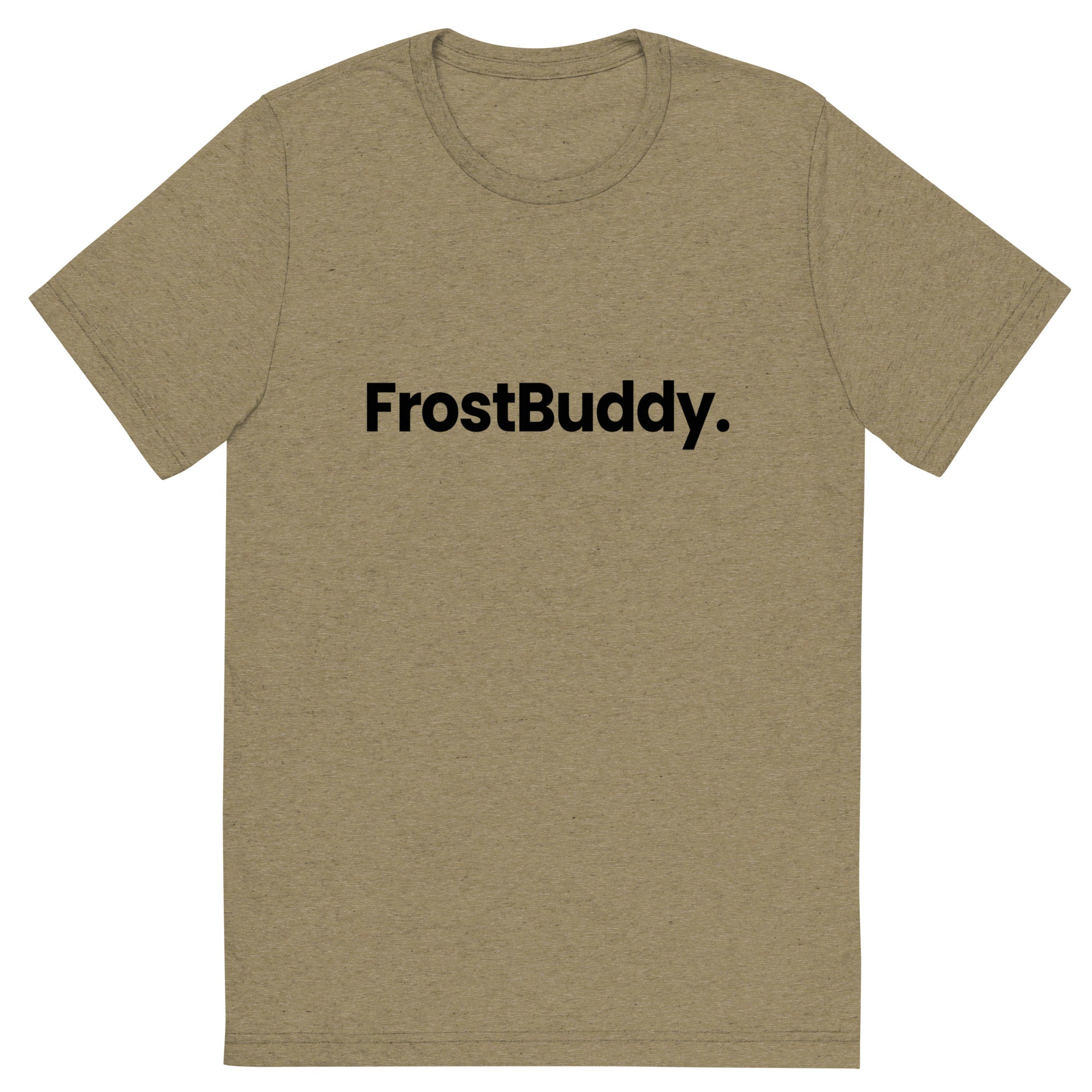 Frost Buddy  Olive Triblend / XS Logo Short Sleeve T-shirt