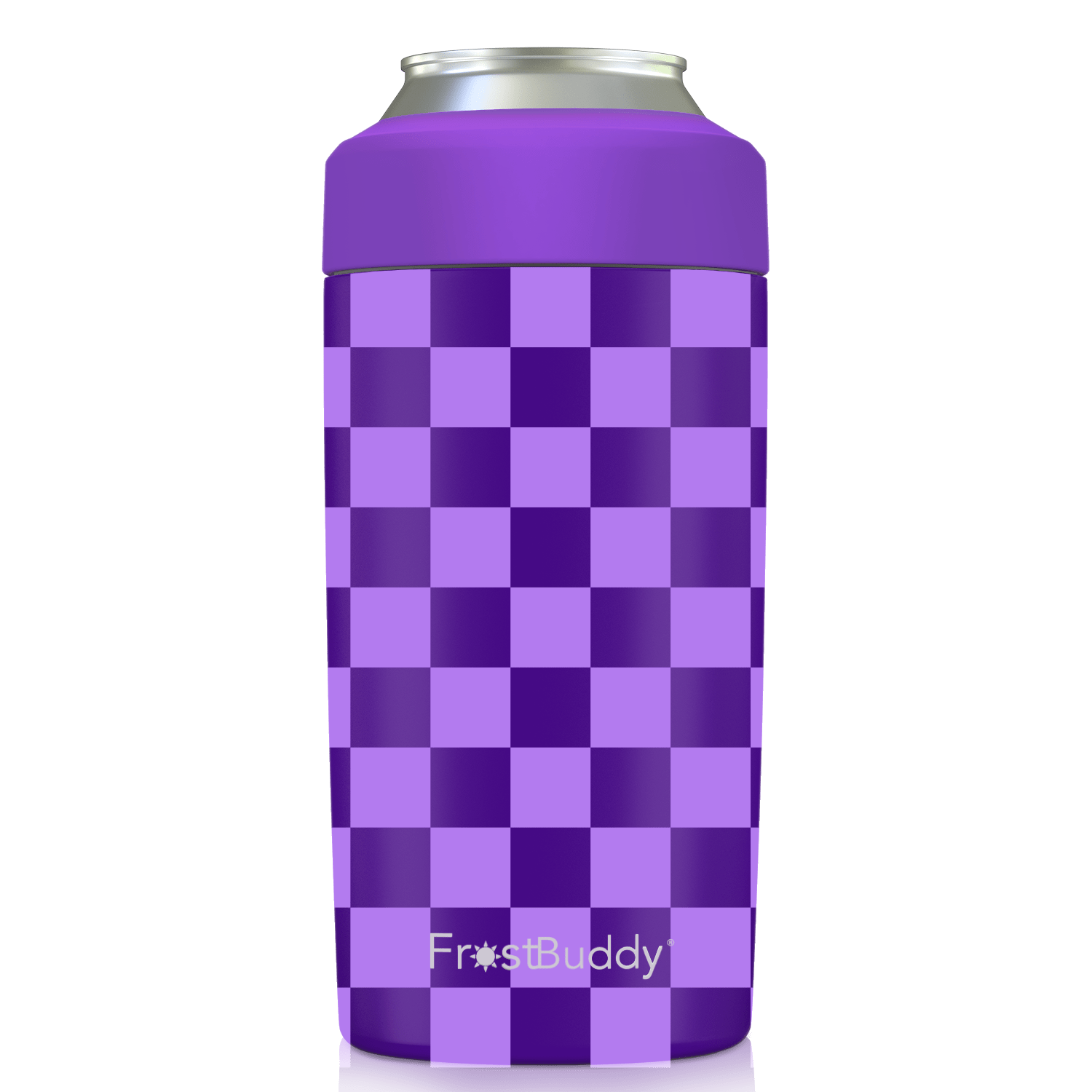Frost Buddy Purple Checker Universal Buddy | Groovy Collection