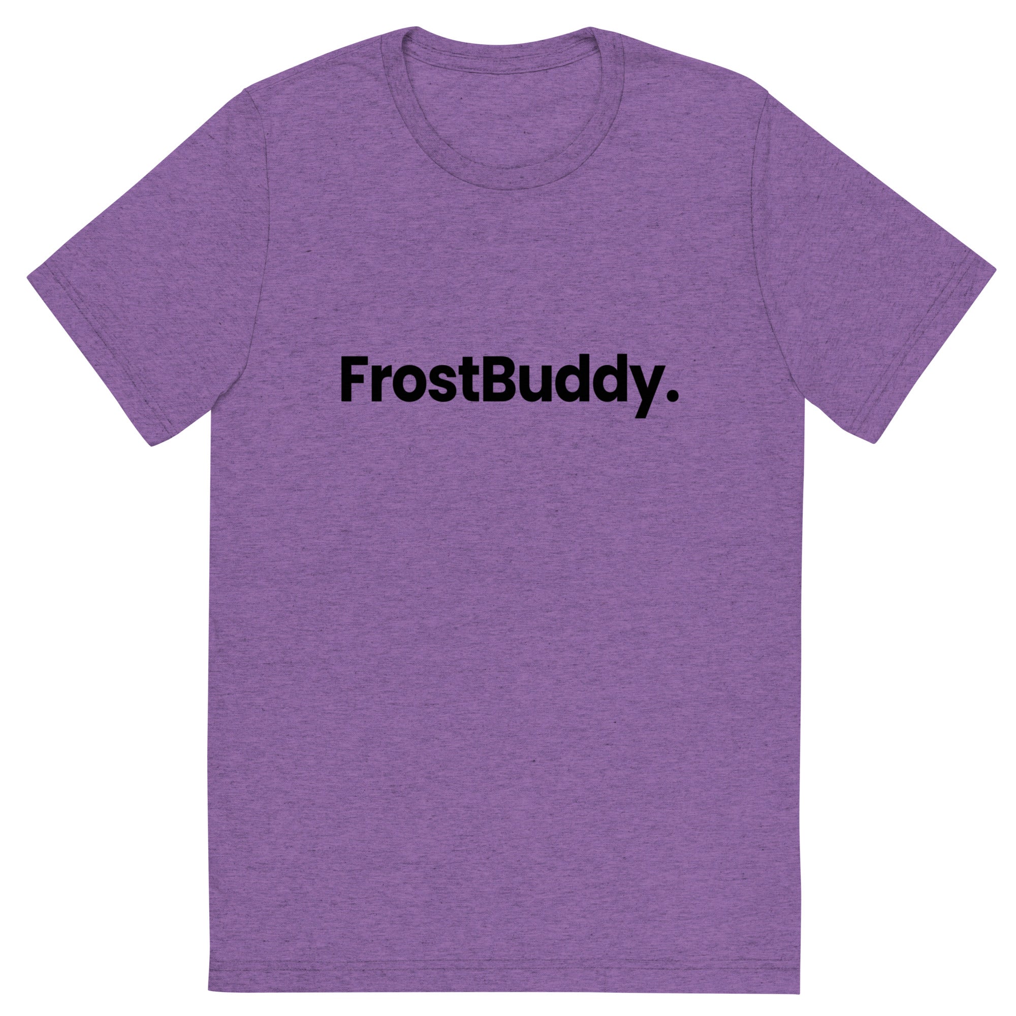 Frost Buddy  Purple Triblend / XS Logo Short Sleeve T-shirt