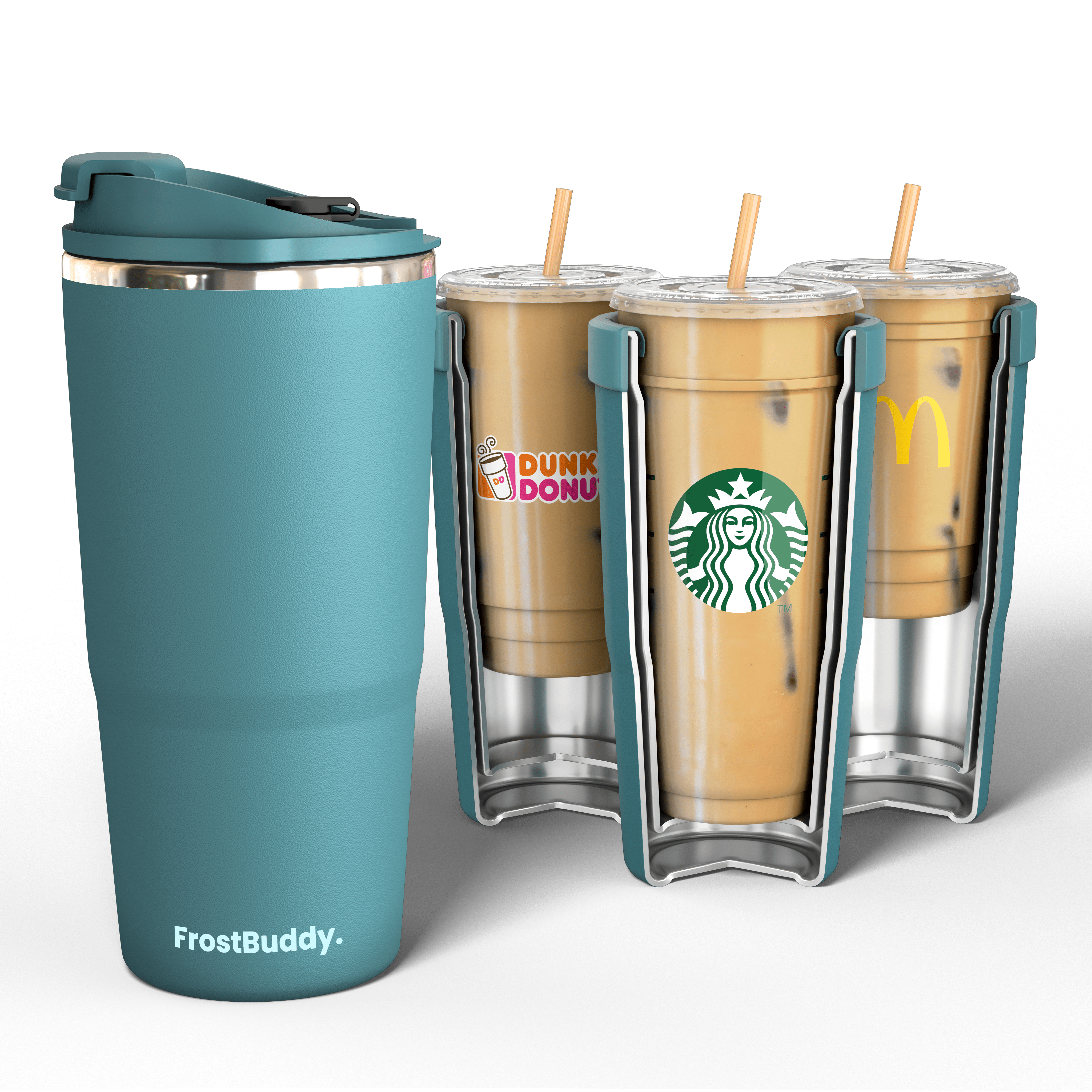 frank green - Iced coffee? Always! Our new transfor-mazing 3-in-1 Insulated  Drink Holder is your ultimate cold beverage buddy. Add the lid & straw  included for the best iced latte reusable cup