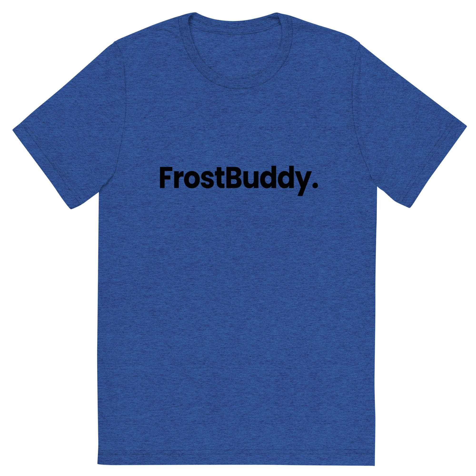 Frost Buddy  True Royal Triblend / XS Logo Short Sleeve T-shirt