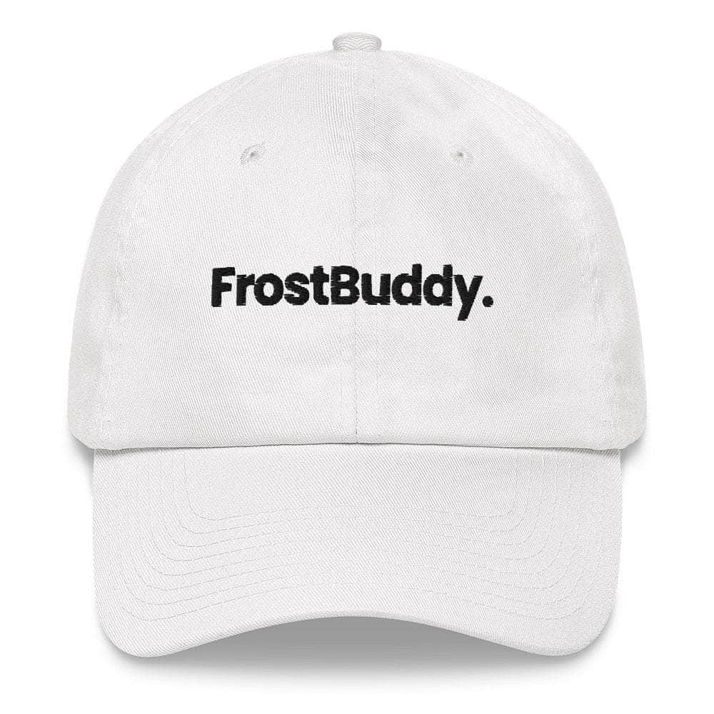 Frost Buddy  White Logo Dad Hat
