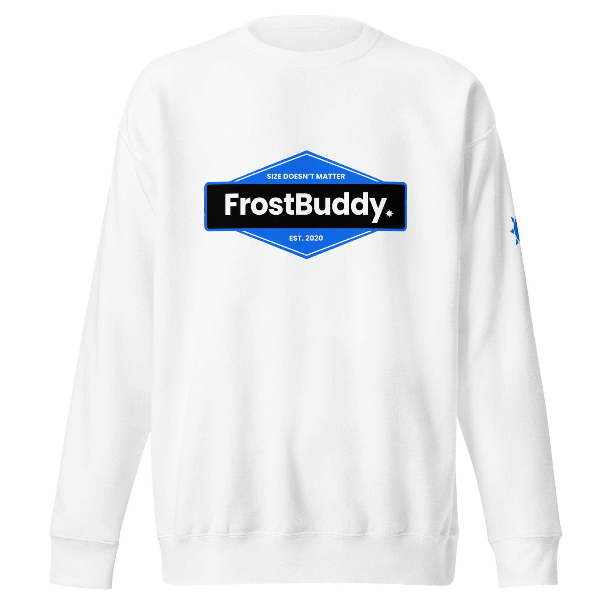 Frost Buddy  White / S Diamond Unisex Premium Sweatshirt