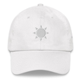 Frost Buddy  White Sun Dad Hat