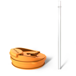 Frost Buddy Wholesale Neon Orange To-Go Buddy Lid #color_neon orange