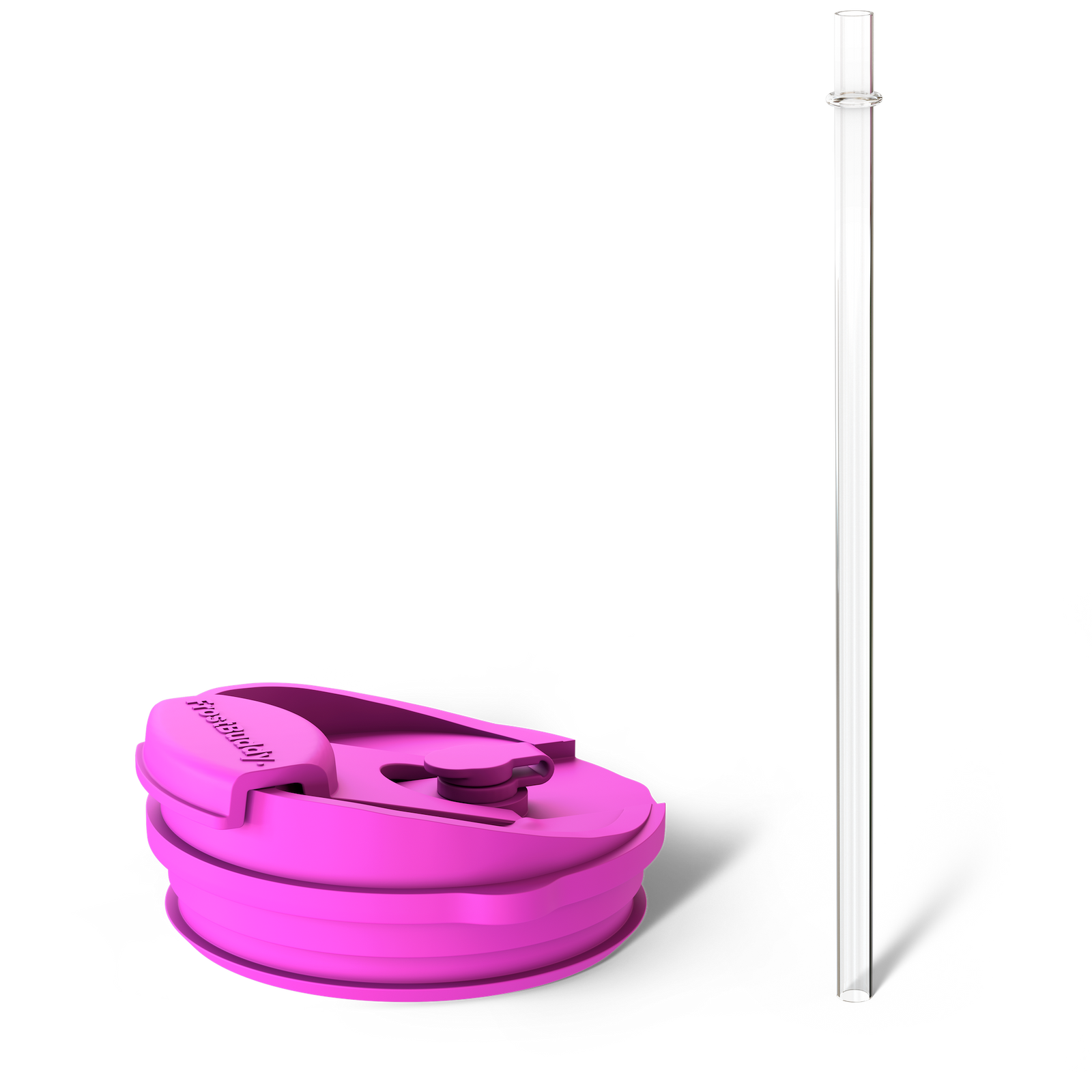 Frost Buddy Wholesale Neon Purple To-Go Buddy Lid #color_neon purple