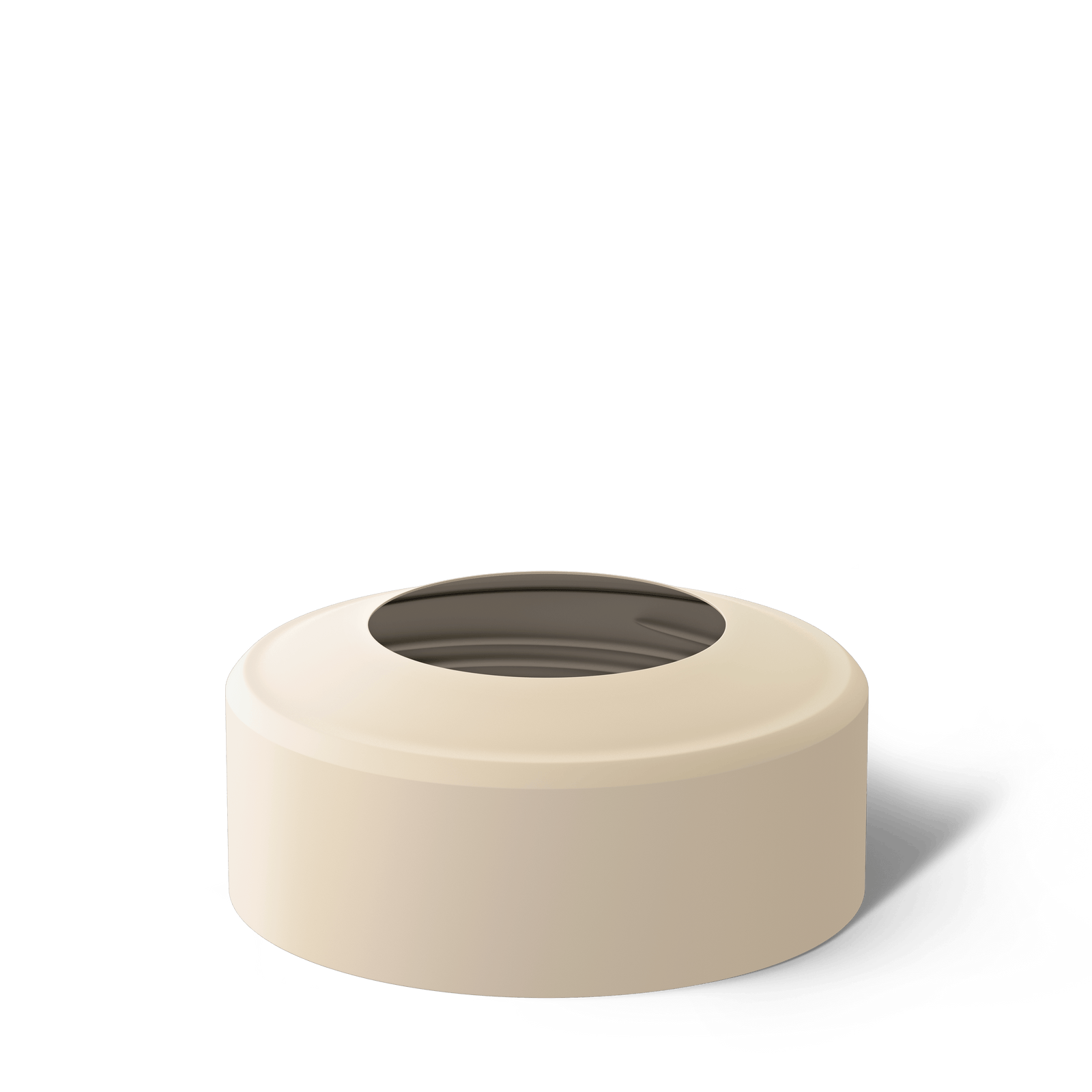 George Gu Cream Universal XL | 24oz Can Lid | #color_cream