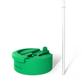 George Gu Green Universal Buddy Drinking Lid with Straw #color_green