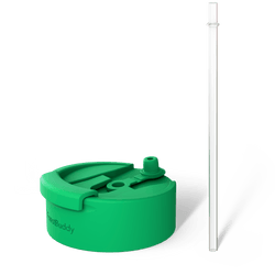 George Gu Green Universal Buddy Drinking Lid with Straw #color_green