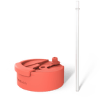 George Gu Hibiscus Universal Buddy Drinking Lid with Straw #color_hibiscus