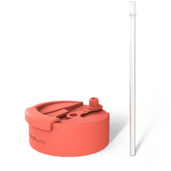 George Gu Hibiscus Universal Buddy Drinking Lid with Straw #color_hibiscus