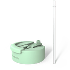George Gu Seafoam Universal Buddy Drinking Lid with Straw #color_seafoam
