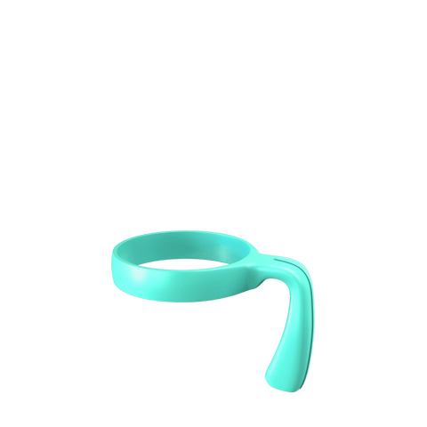 Aqua-colored handle for To-Go Buddy