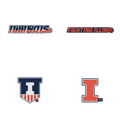 Budz | Illinois Fighting Illini | 4-Pack Bundle