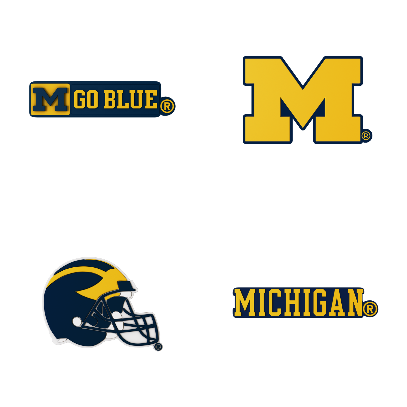 Budz | Michigan Wolverines | 4-Pack Bundle