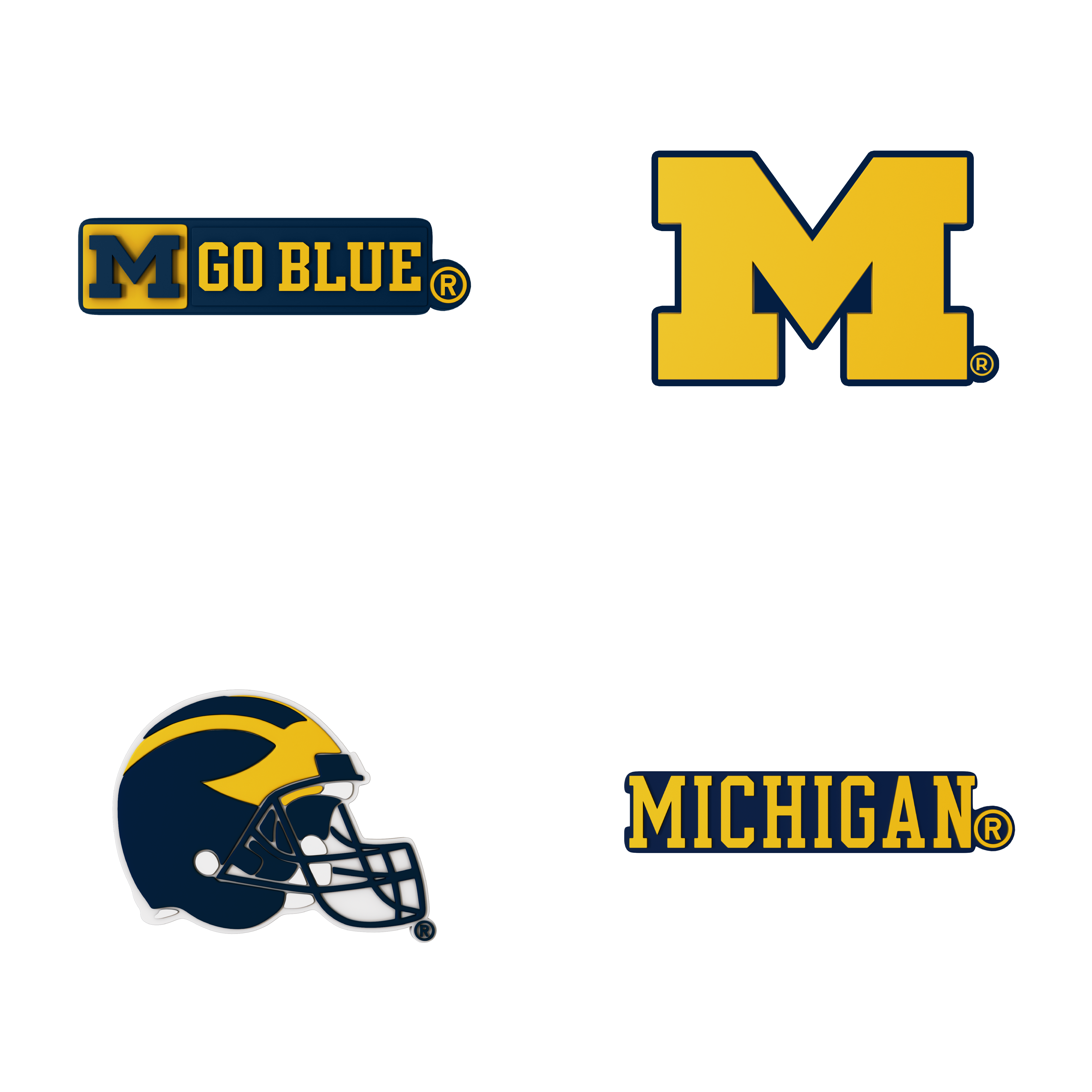 Budz | Michigan Wolverines | 4-Pack Bundle
