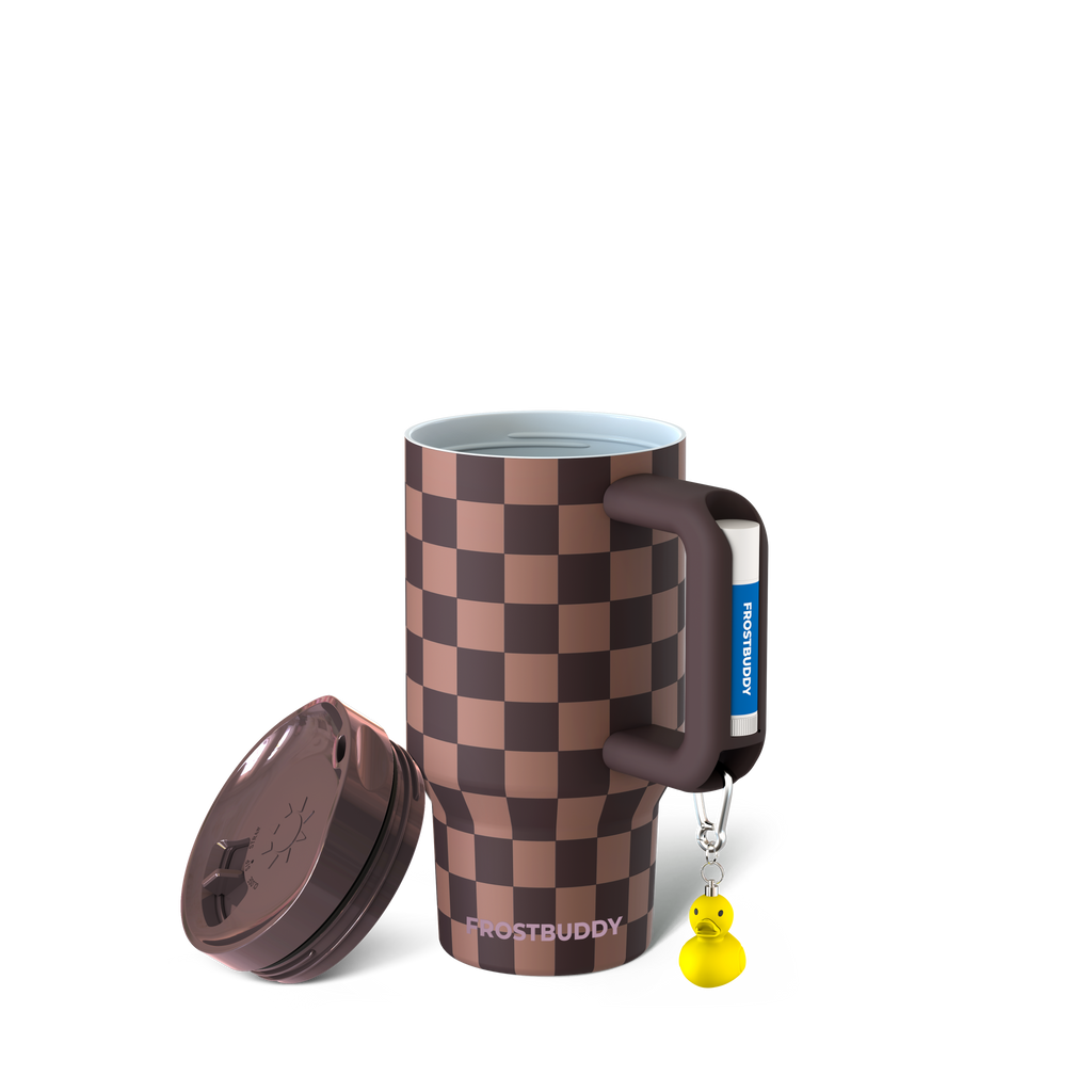 Mug Buddy 16oz | Espresso Checkered
