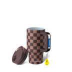 Mug Buddy 16oz | Espresso Checkered