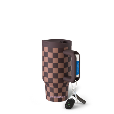 Mug Buddy 16oz | Espresso Checkered