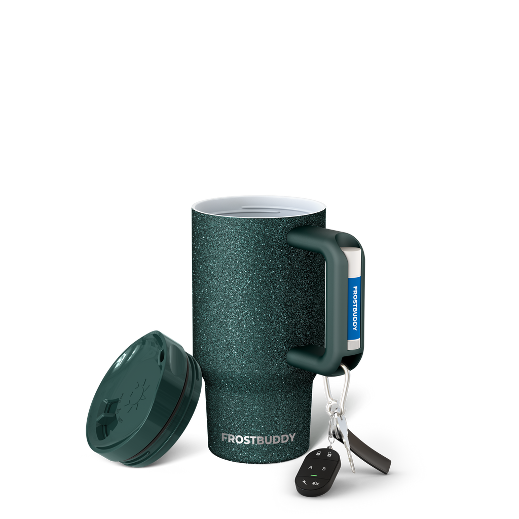 Mug Buddy 16oz | Forest Green Glitz