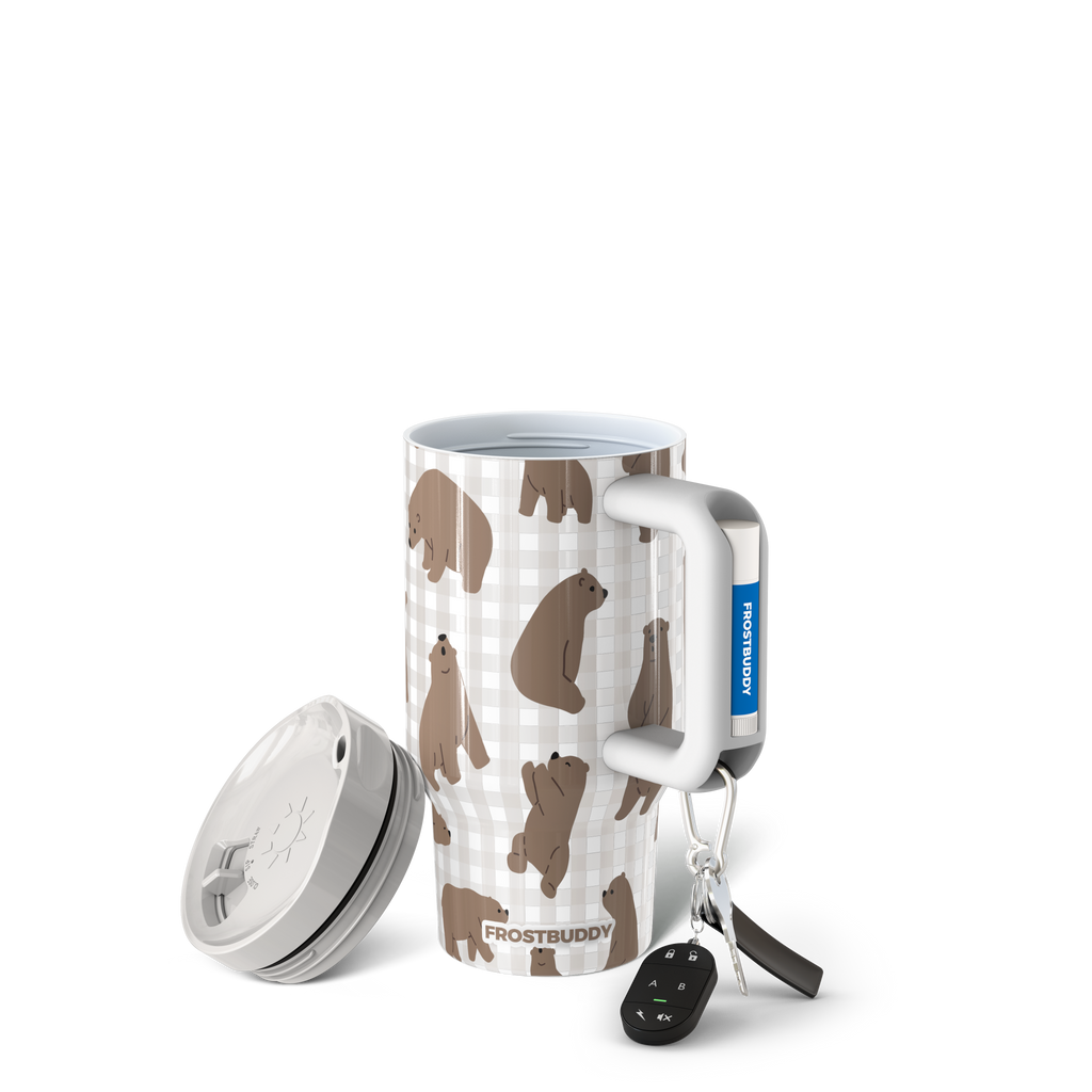 Mug Buddy 16oz | Gingham Bear