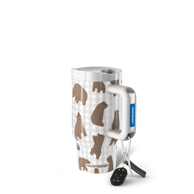 Mug Buddy 16oz | Gingham Bear