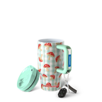 Mug Buddy 16oz | Gingham Mushroom