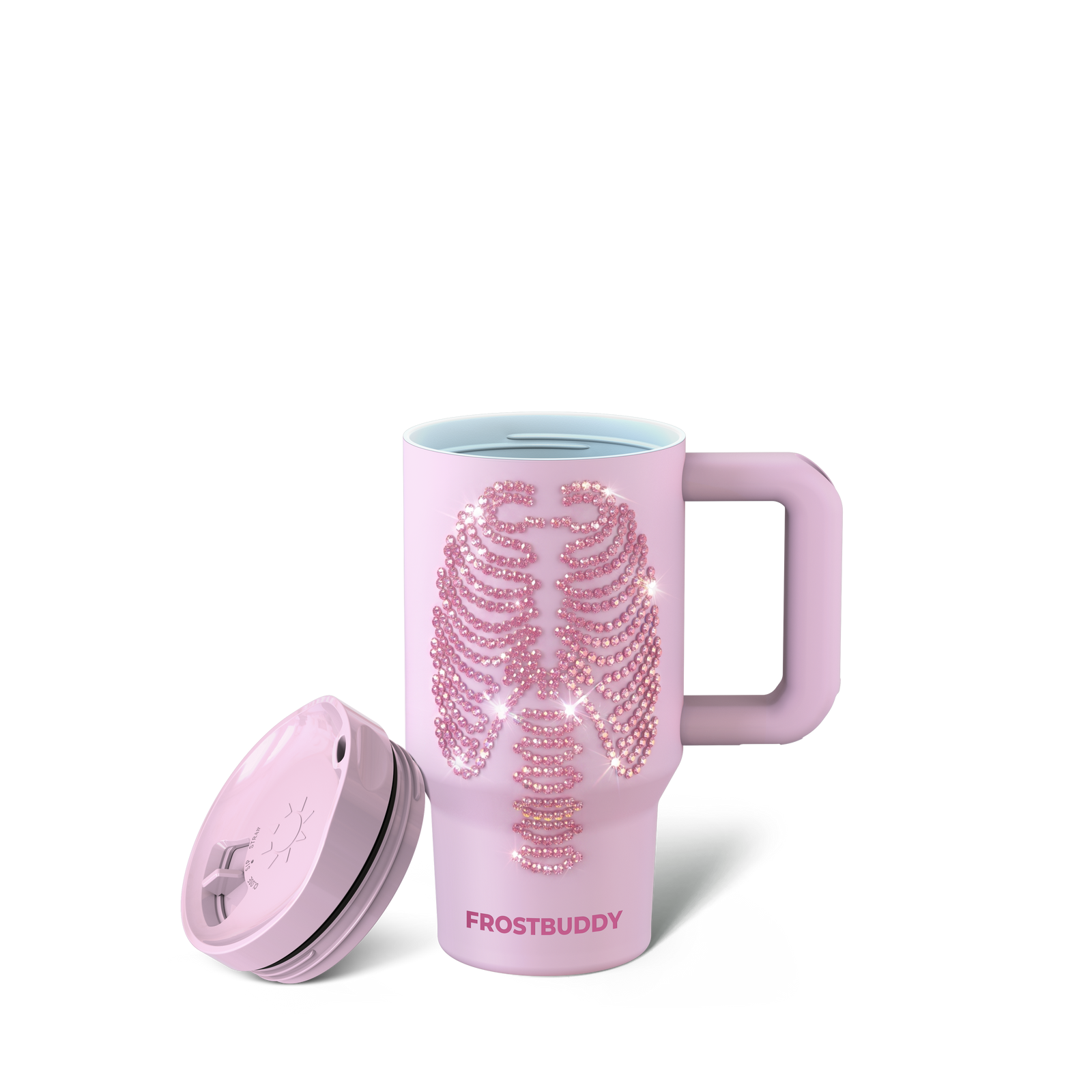 Mug Buddy 16oz | Pink Skeleton