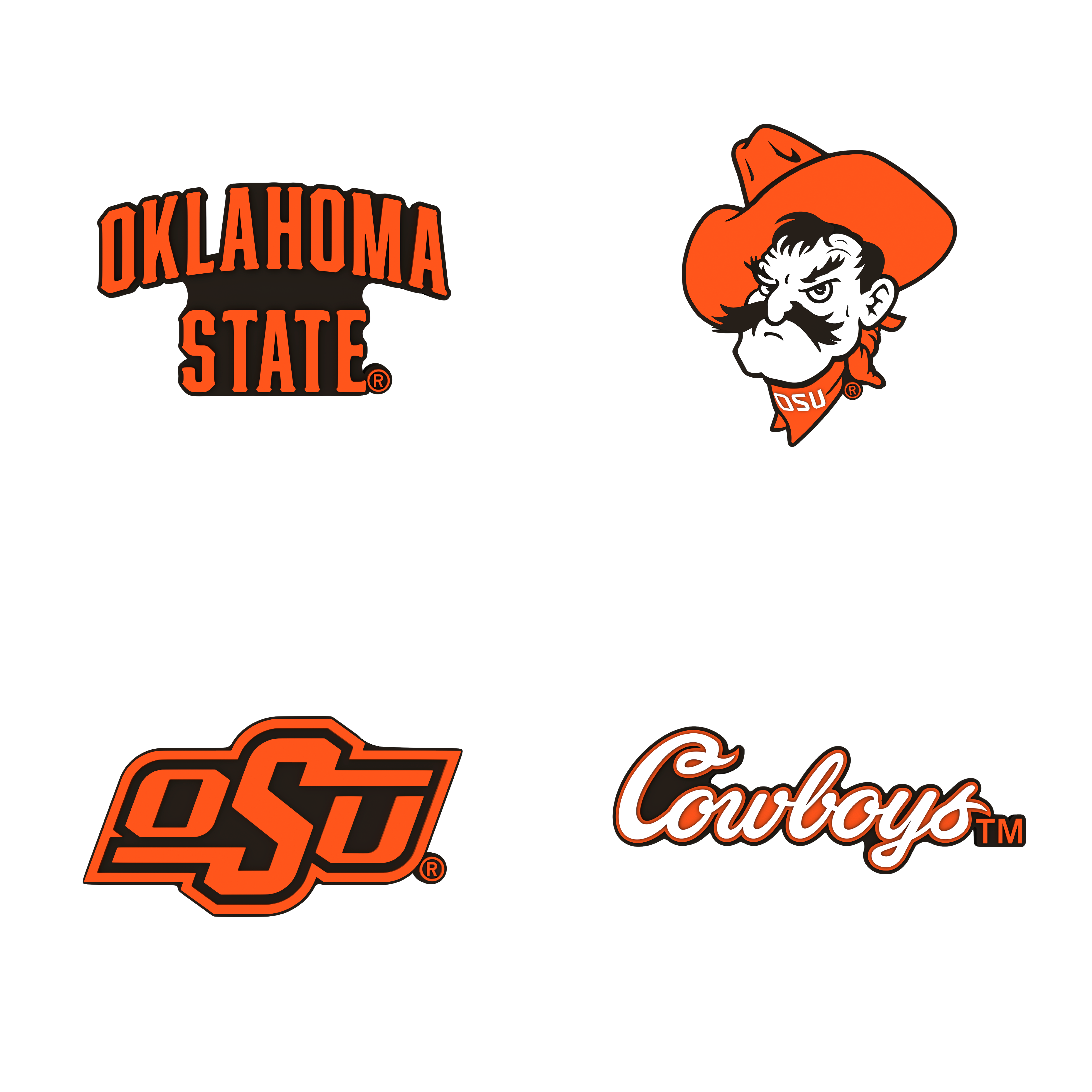 Budz | Oklahoma State Cowboys | 4-Pack Bundle