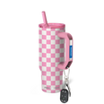 Thicc Buddy 30oz | Pink Checkered