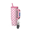 Thicc Buddy 30oz | Pink Checkered