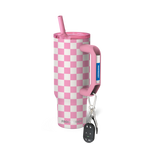 Thicc Buddy 30oz | Pink Checkered