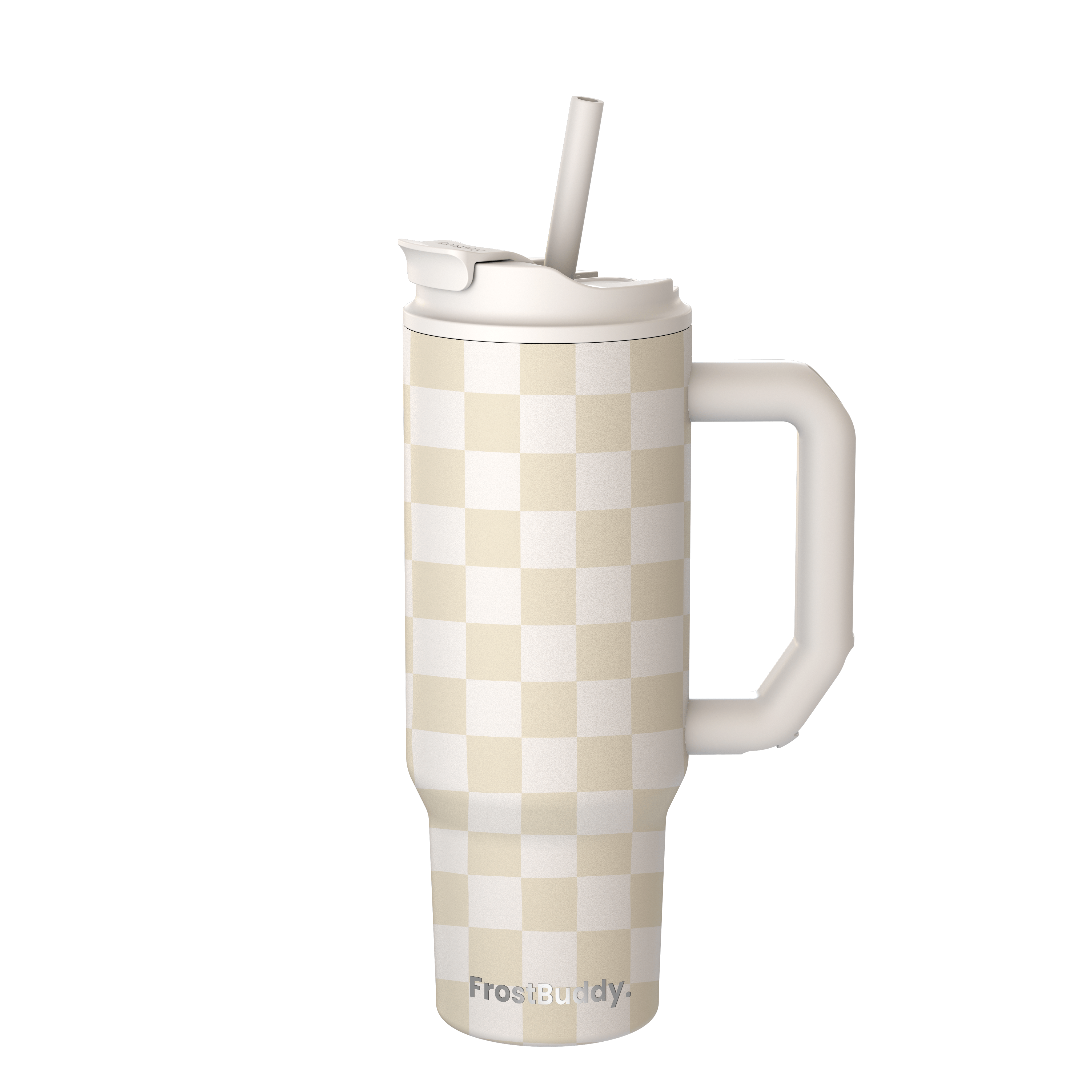 Sunny Shen Thicc Buddy 30oz Thicc Buddy | Beige Checkered