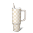 Sunny Shen Thicc Buddy 40oz Thicc Buddy | Beige Checkered